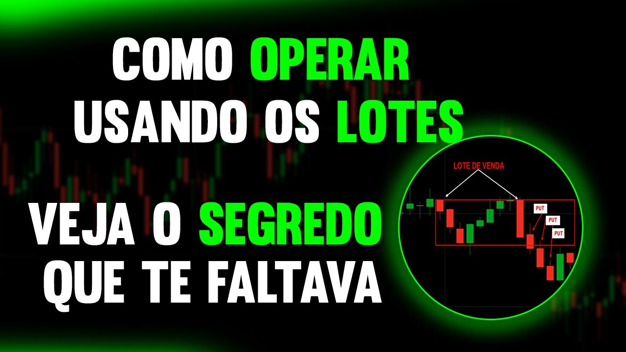 OS LOTES: O QUE N&Atilde;O TE CONTARAM SOBRE OPERAR LOTES EM M1 - DAY TRADING