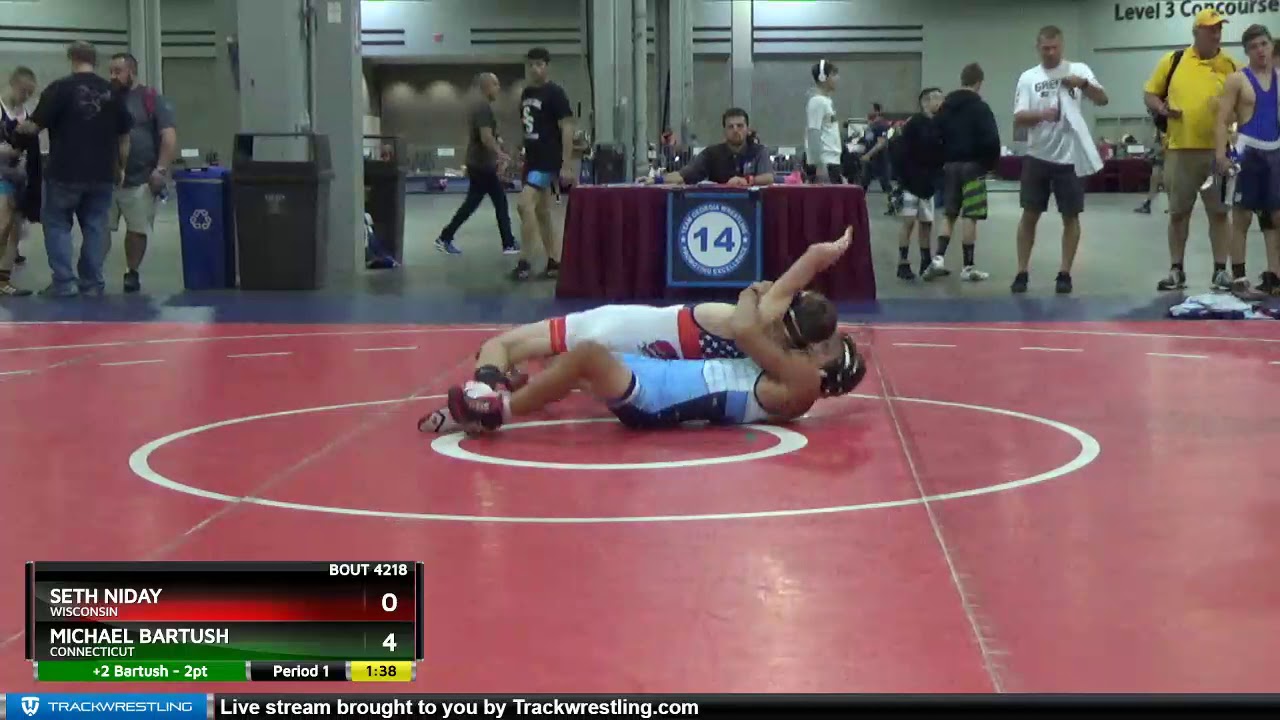 Schoolboy 130 Seth Niday Wisconsin Vs Michael Bartush Connecticut