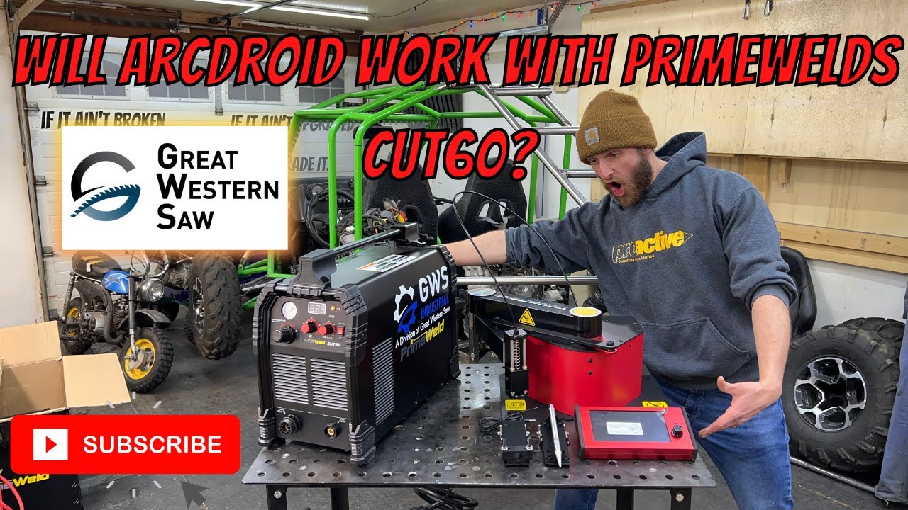 Using Arcdroid CNC with Primeweld Cut60