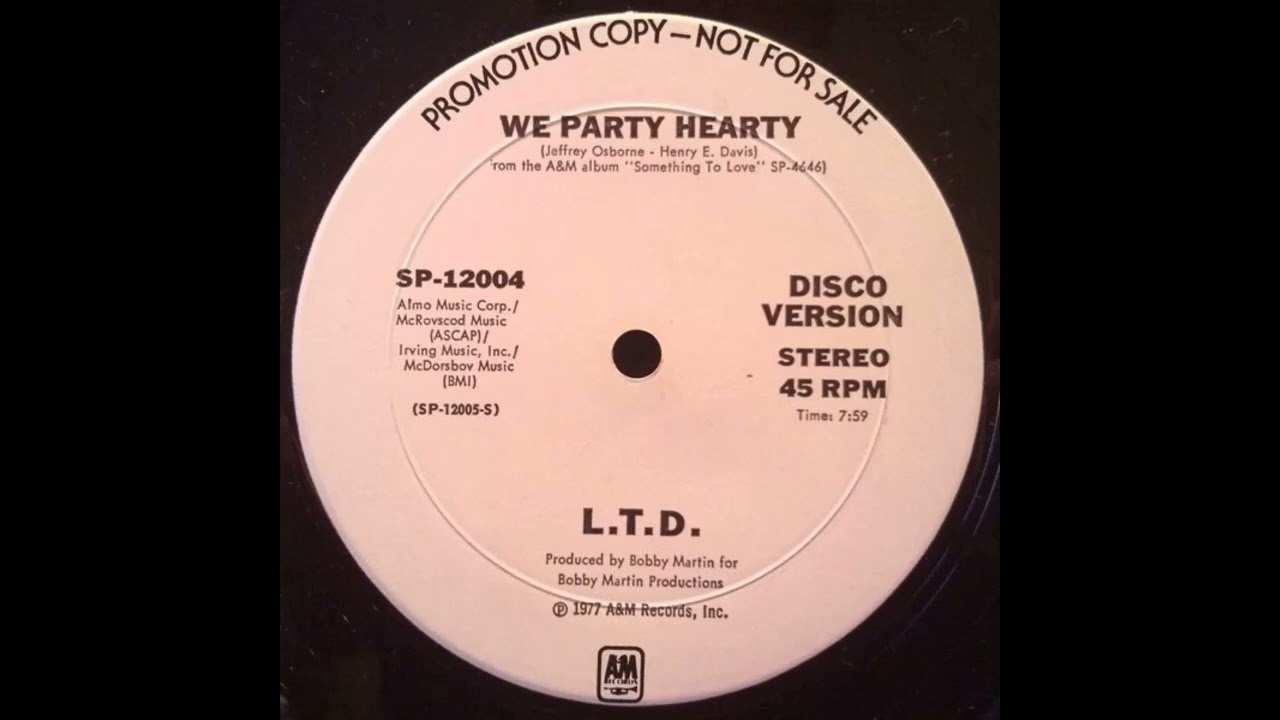 L T D  -  We party hearty (12 version)
