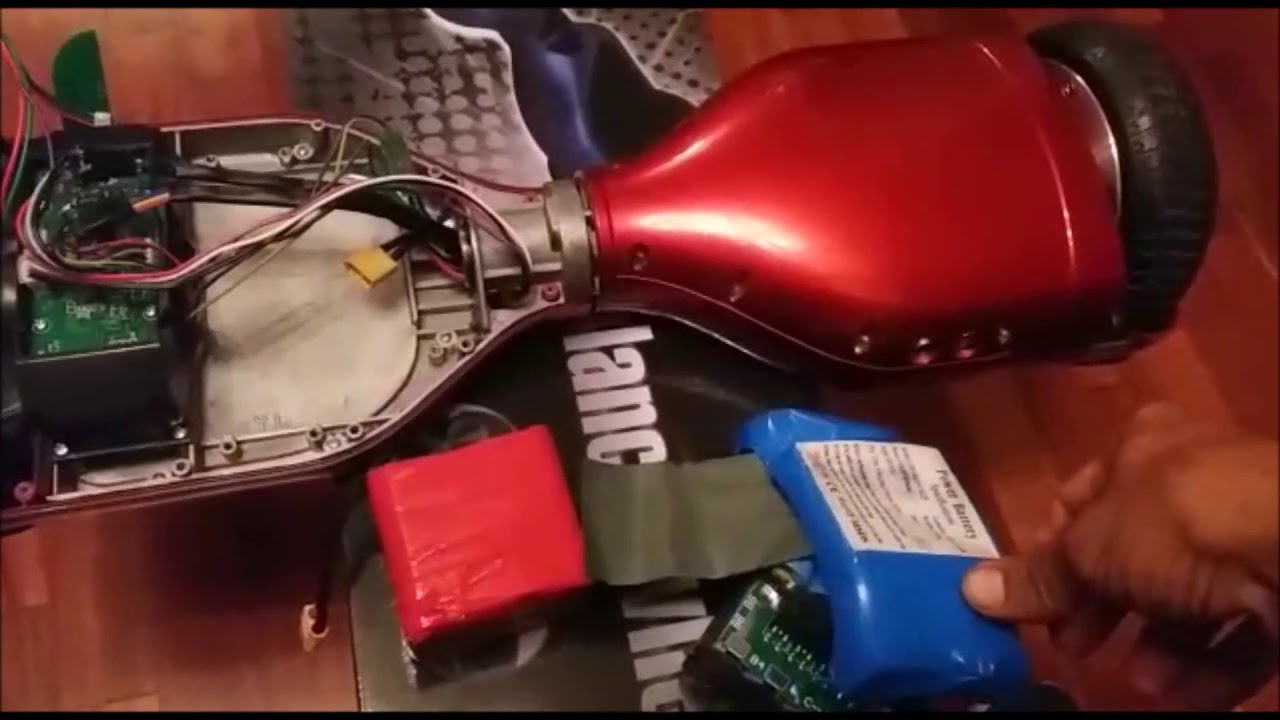 construye tu bateria para hoverboard smart wheel balance