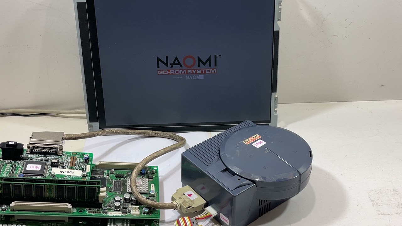 Sega GD Rom Drive Boot up sequence (JJGD02)