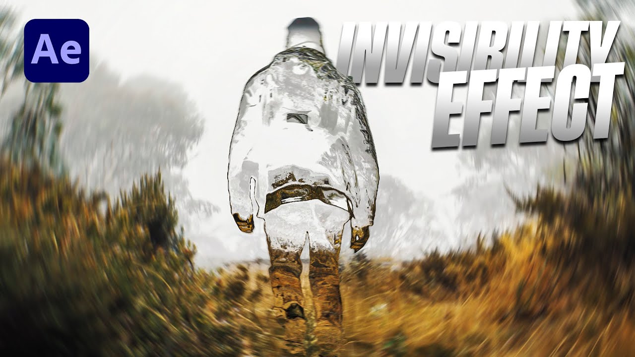 Invisibility Effect - After Effects Tutorial