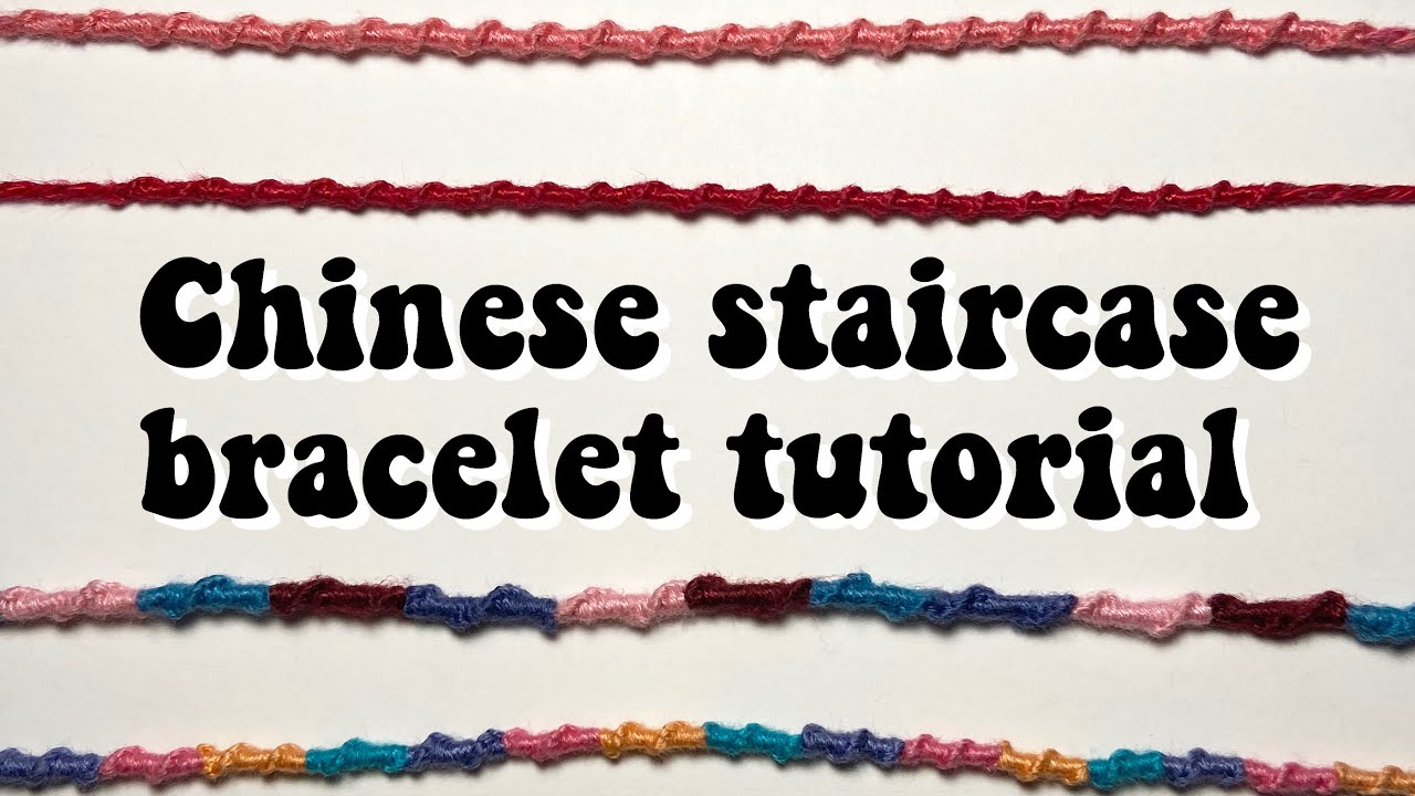Chinese staircase tutorial (beginner friendly)