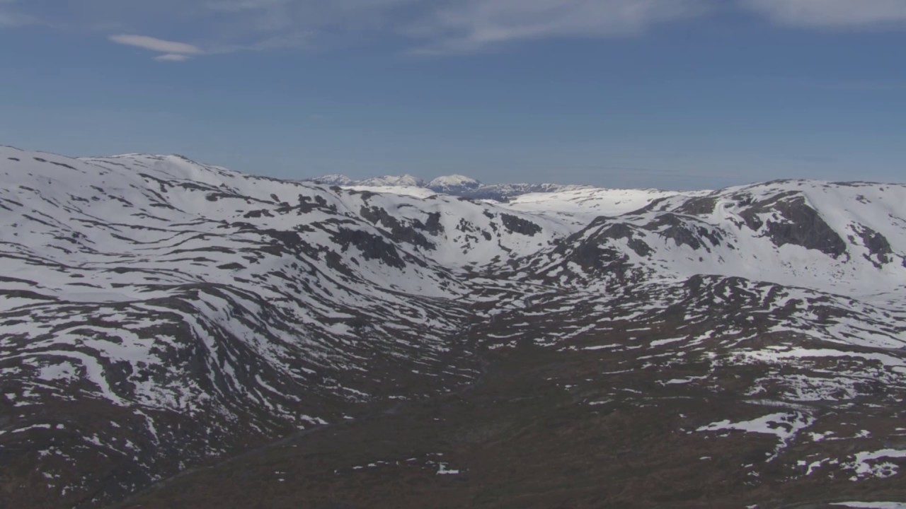 Mosjøen Lufthavn, Lomsdal-Visten Nasjonalpark - Flying Over Norway