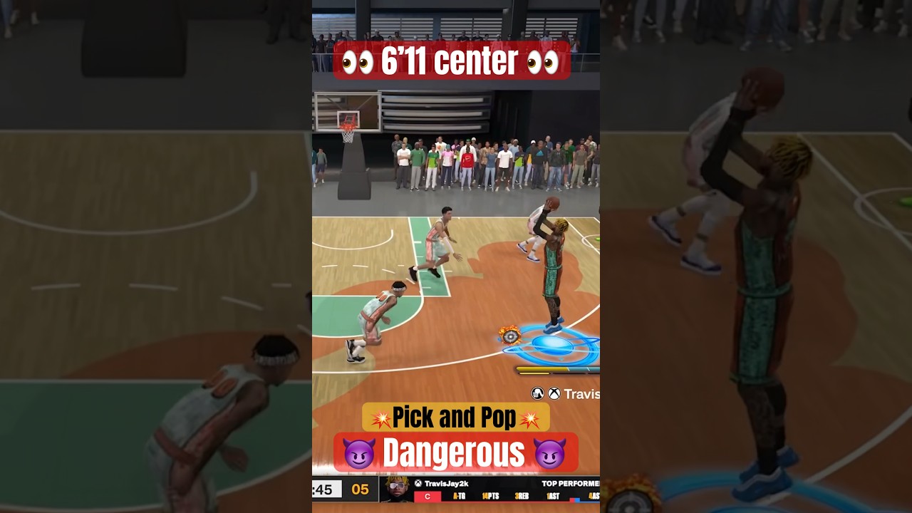 6&rsquo;11 Center build that can SHOOT is Dangerously in NBA 2k24 #nba2k24