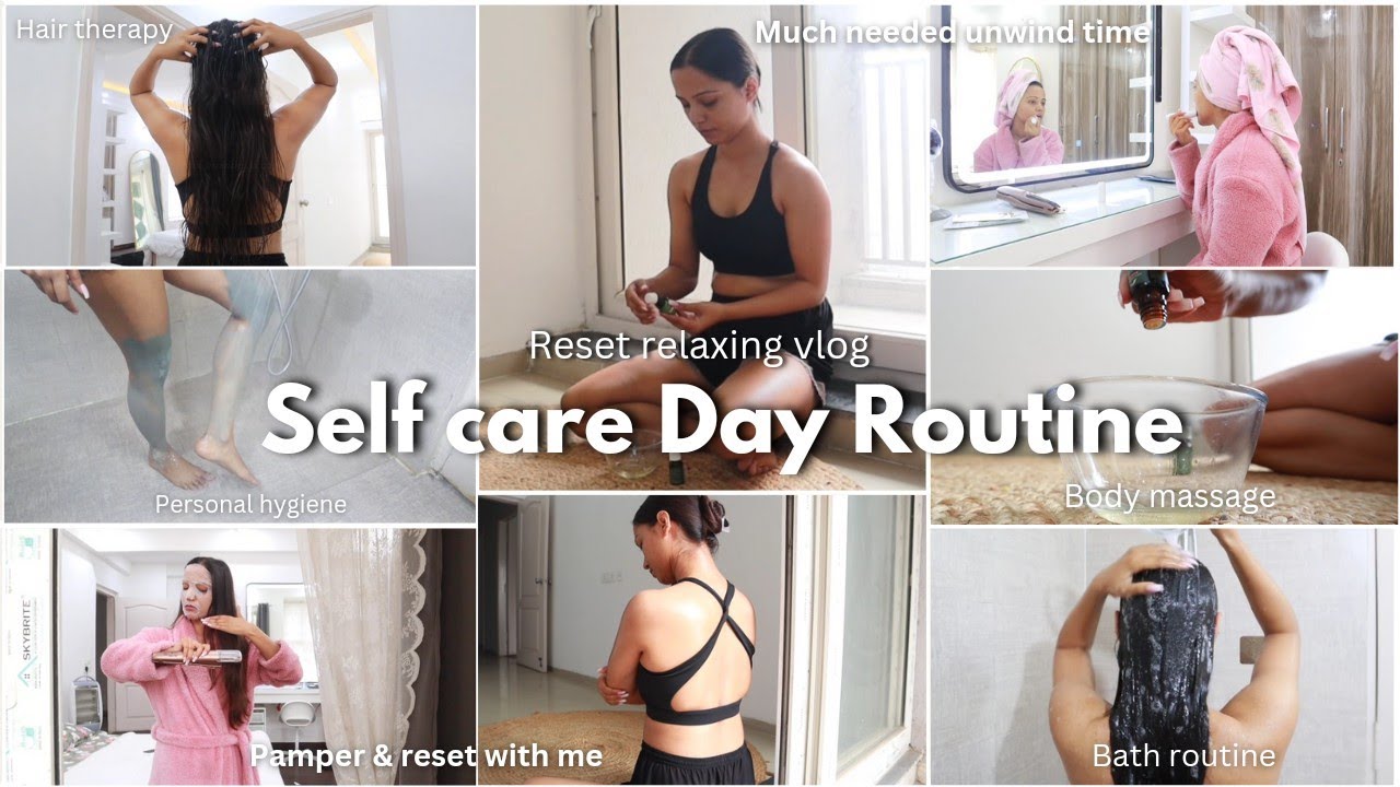My Reset SELF- CARE Routine 🛀 | Bodycare, Hair & Skincare, Pore cleansing + More ✨ | Gulguli Singh