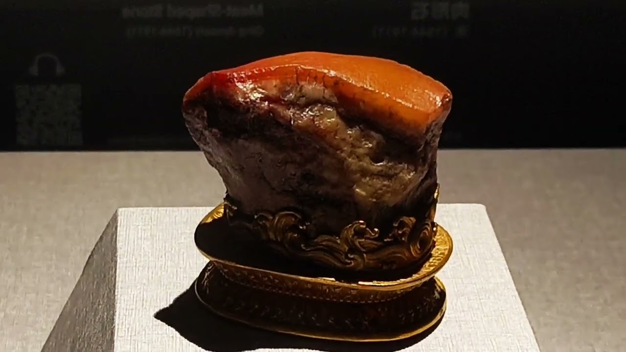 一直在路上/宜蘭頭城蘭陽博物館目睹國寶東坡肉真容'感受蘭博對待文物人性化贴心的功能.