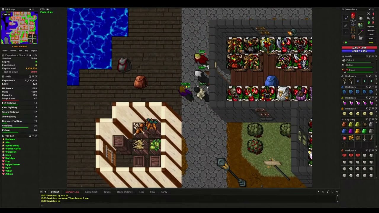Grasher - Tibia - Call from Ethna - Quest (Faloria)