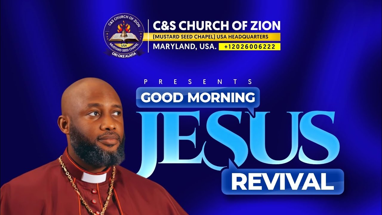 HIGHLY INSPIRATIONAL  ZION HYMNS AND A POWERFUL REVIVAL AT GOOD MORNING JESUS  MARCH EDITION PART 1.