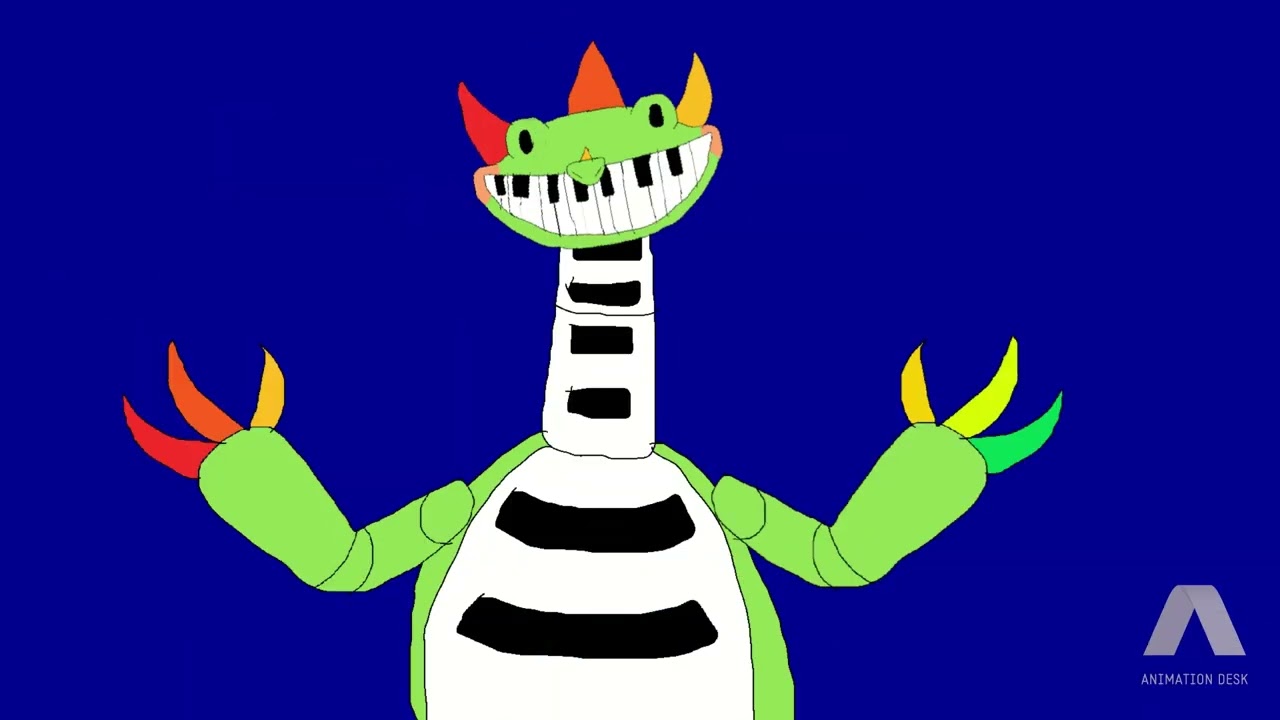 Анимация пианозавра poppy playtime chapter 4 
