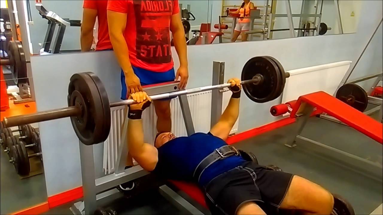 Konkurs Patryk 2703  Bench Press. 105kg x 48 powtórzeń.