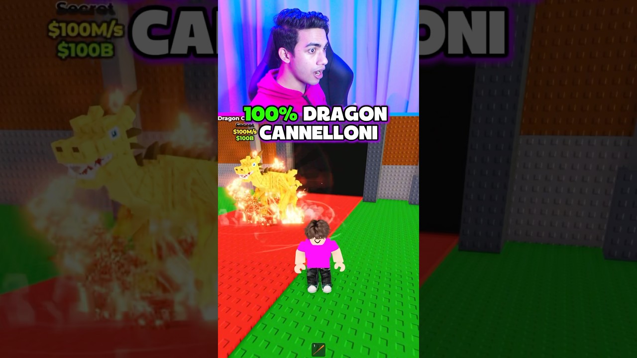 100% DRAGON CANNELLONI STEAL A BRAINROT 😱