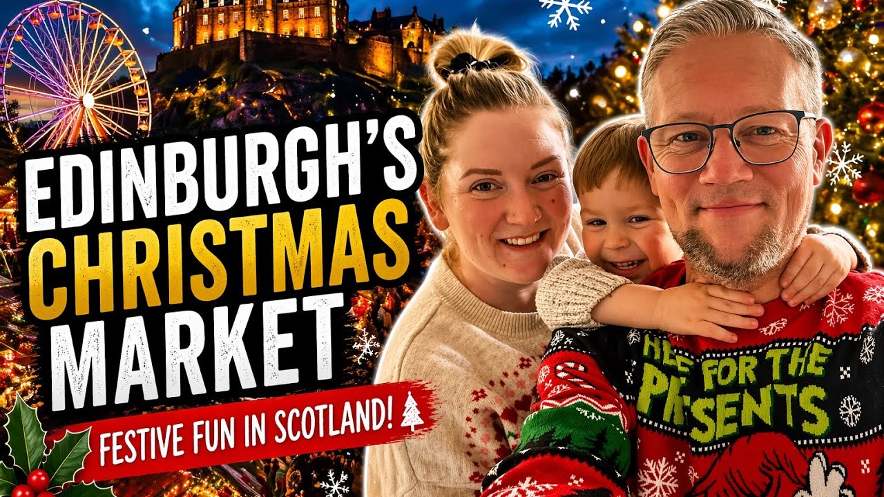 Edinburgh Christmas Market 2025 & a ride on the LNER Big Wheel | Is it worth it?