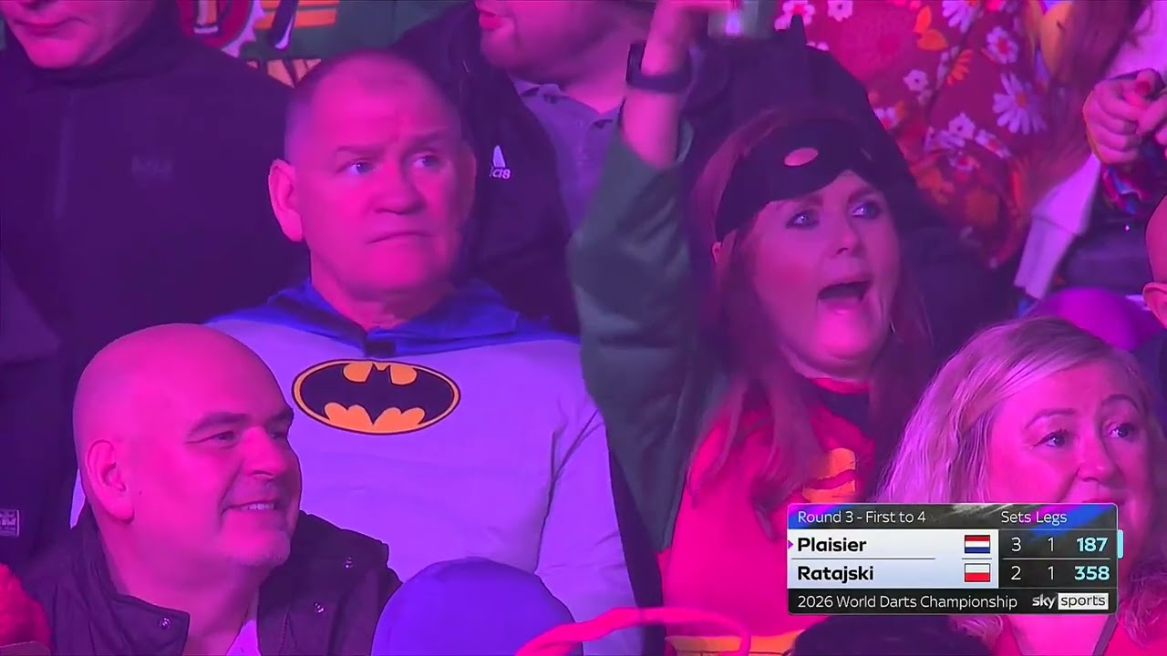 KRZYSZTOF RATAJSKI VS WESLEY PLAISIER HIGHLIGHTS 2026 WORLD DARTS CHAMPIONSHIP