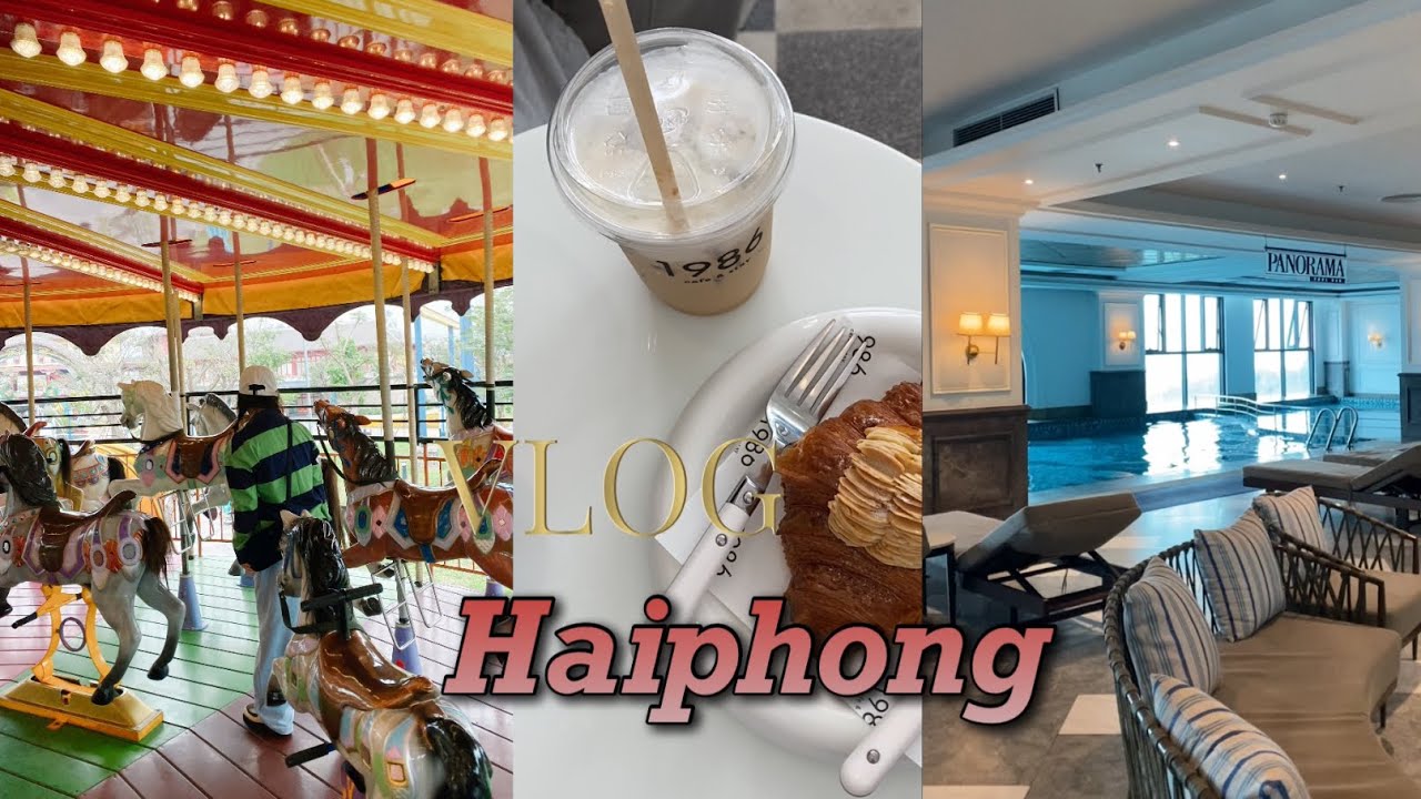 Haiphong🇻🇳_하이퐁 살면 심심할때 하롱베이 놀러가나요? FLC리조트 썬월드🎡 해산물뷔페🦞indean kitchen ,The palm ,1986카페,kioh카페 그리고 생일🥳