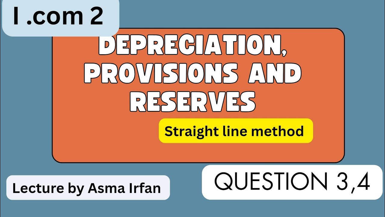 Chp 5|| I.com 2|| lecture 2 || straight line method 