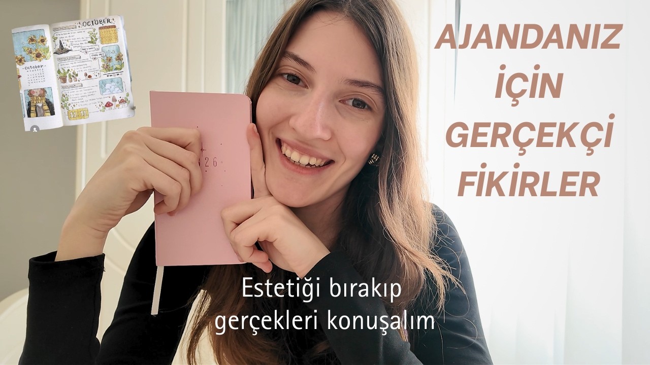 Estetik Kaygısı Olmadan Ajanda Tutma Rehberi