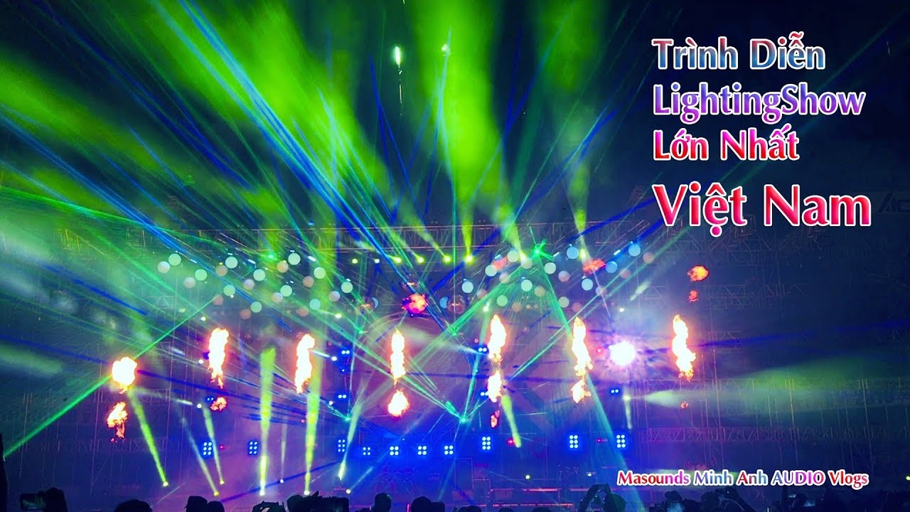 PROSOUND 2019 Tr&igrave;nh Diễn Lightingshow Khủng Nhất Việt Nam | Minh Anh AUDIO Vlogs