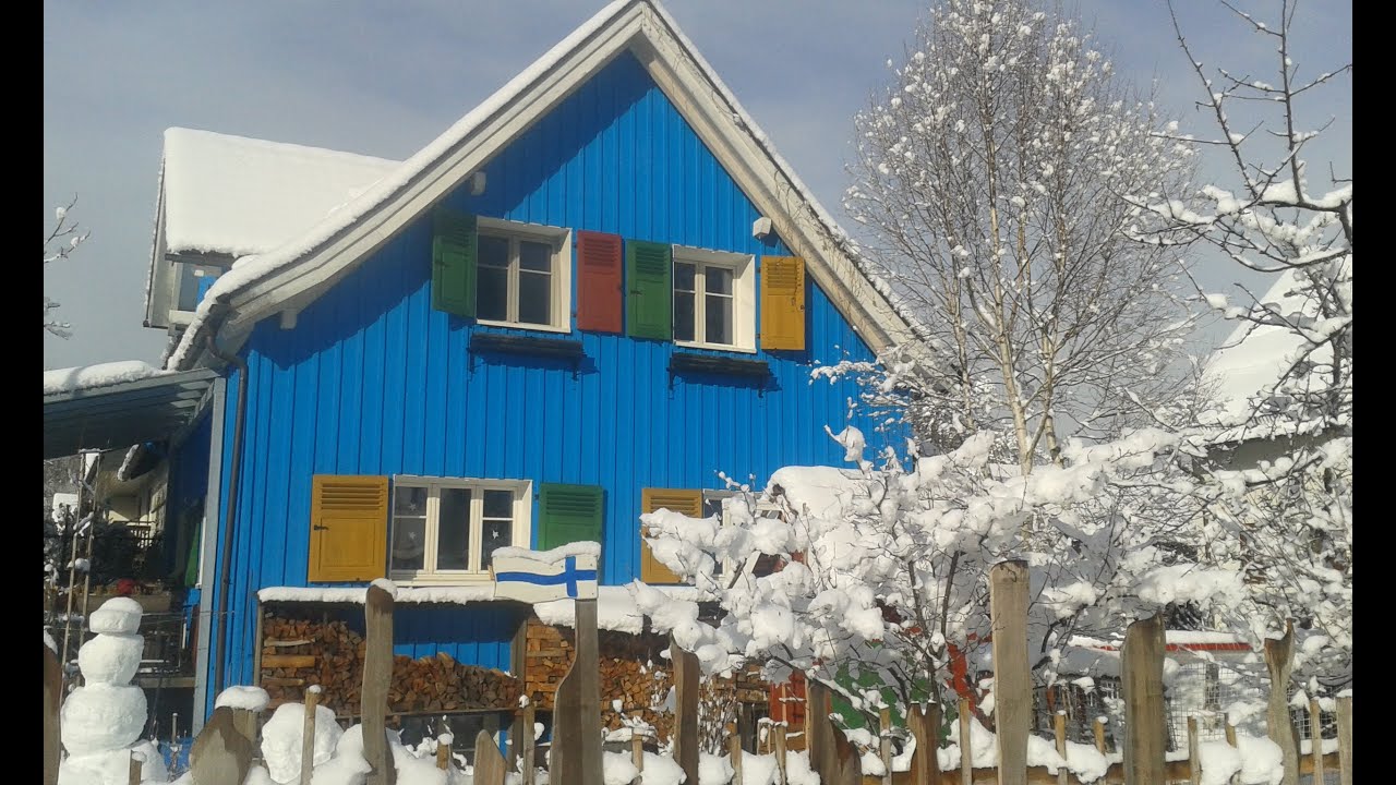 Im Winter ist es kalt