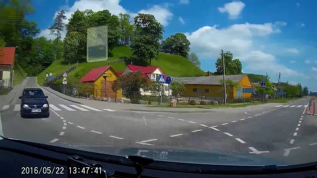 Road 141 Pilis I - Raudone - Veliuona - Seredzius (Lithuania)