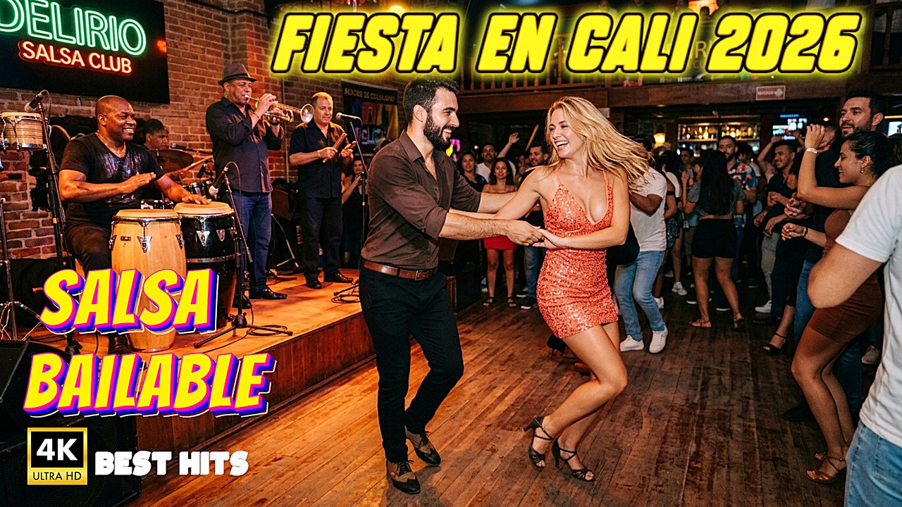 FIESTA EN CALI 2026 💃 La Mejor Salsa en Vivo para Azotar Baldosa