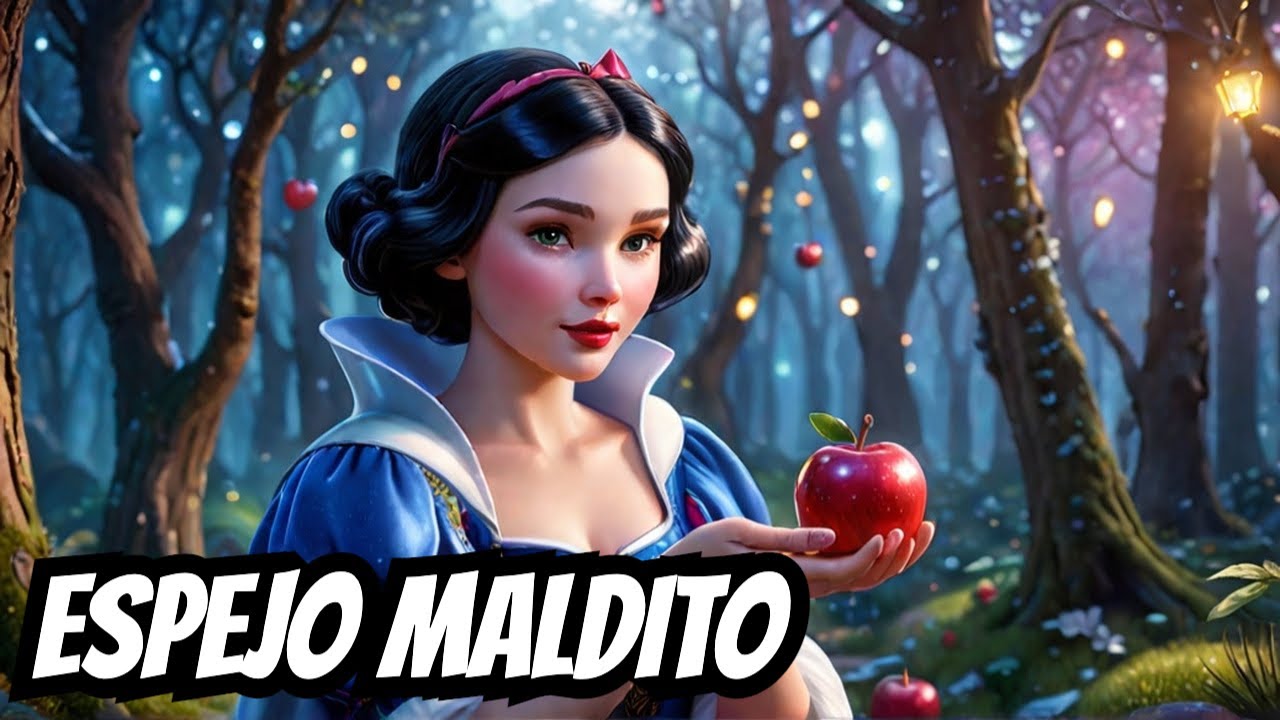 ✨👑 Blancanieves y el Espejo Maldito | Un Cuento de Magia y Valent&iacute;a 🍎🔮