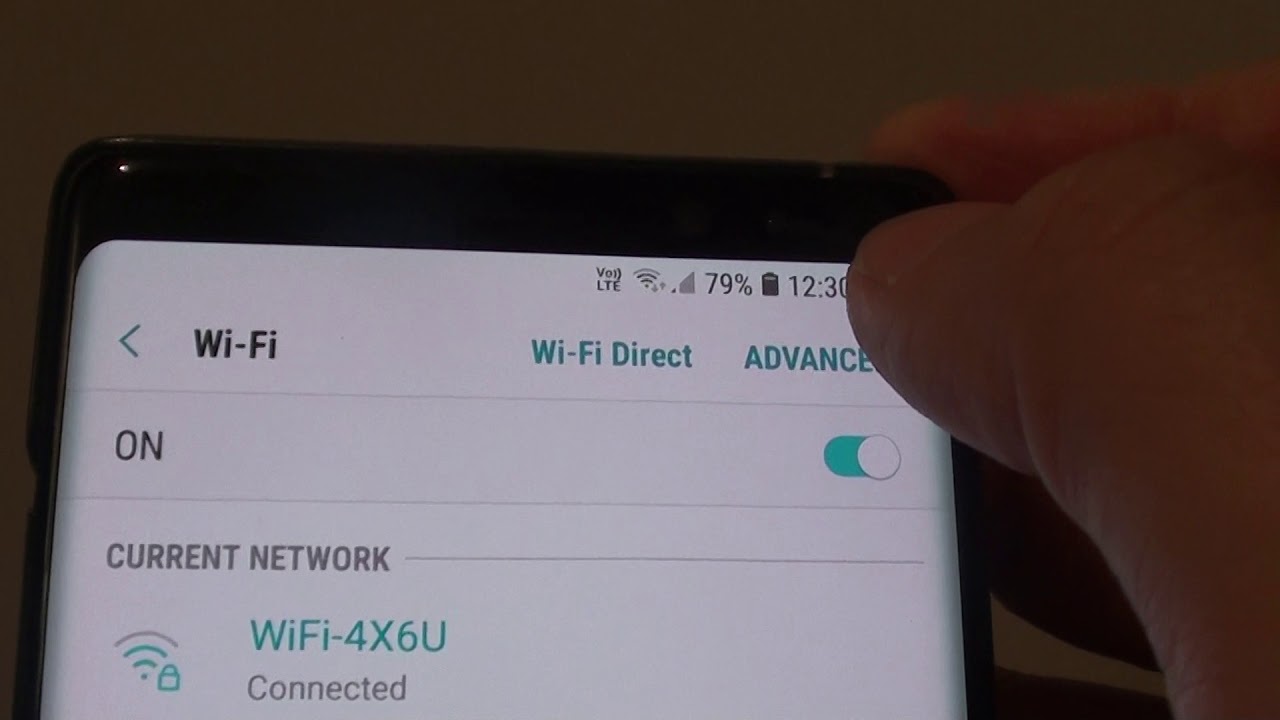 Samsung Galaxy Note 8: How to Enable / Disable WiFi Power Saving Mode