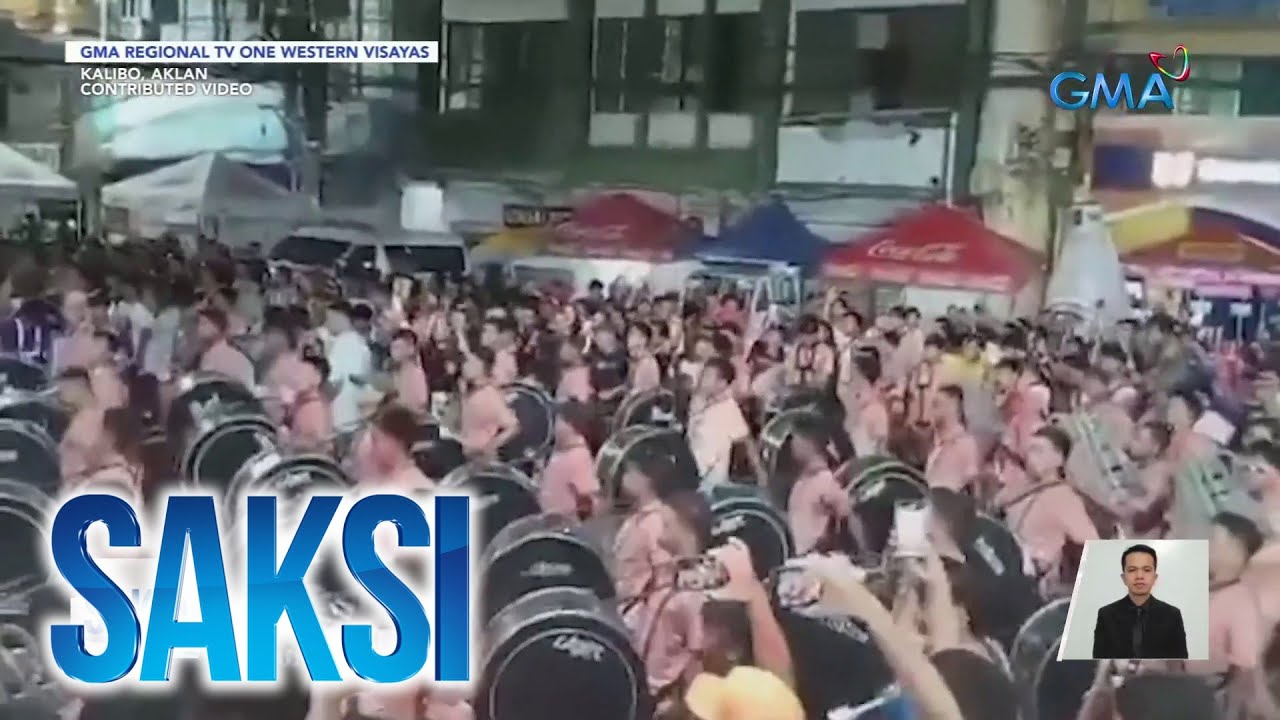 2 drum and lyre bands sa Kalibo, naglabo-labo | Saksi