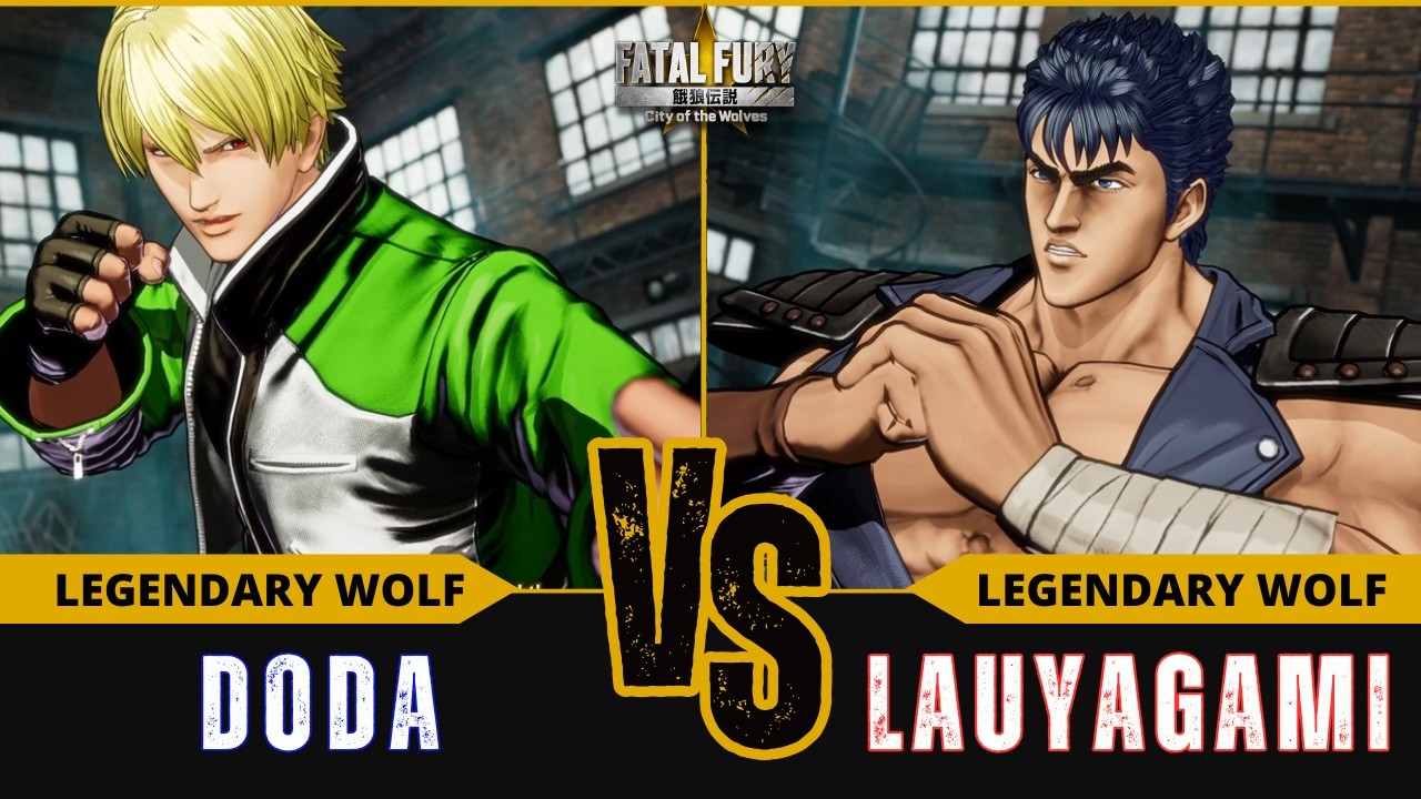 FF:CotW 🐺 DODA (Rock Howard) vs LAUYAGAMI (Kenshiro)⭐Replay Match - FATAL FURY: CotW - 6/26
