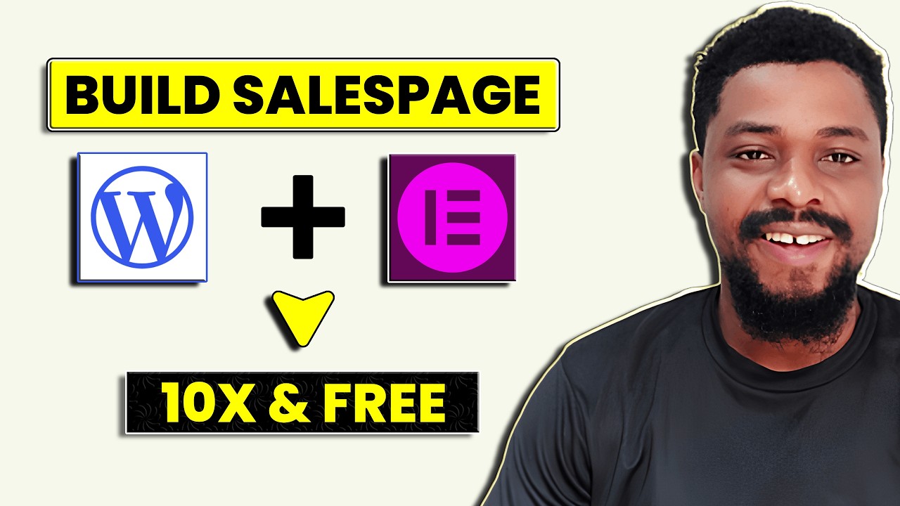 How to Build a High-Converting Sales Page in WordPress With Elementor (Beginner Tutorial)