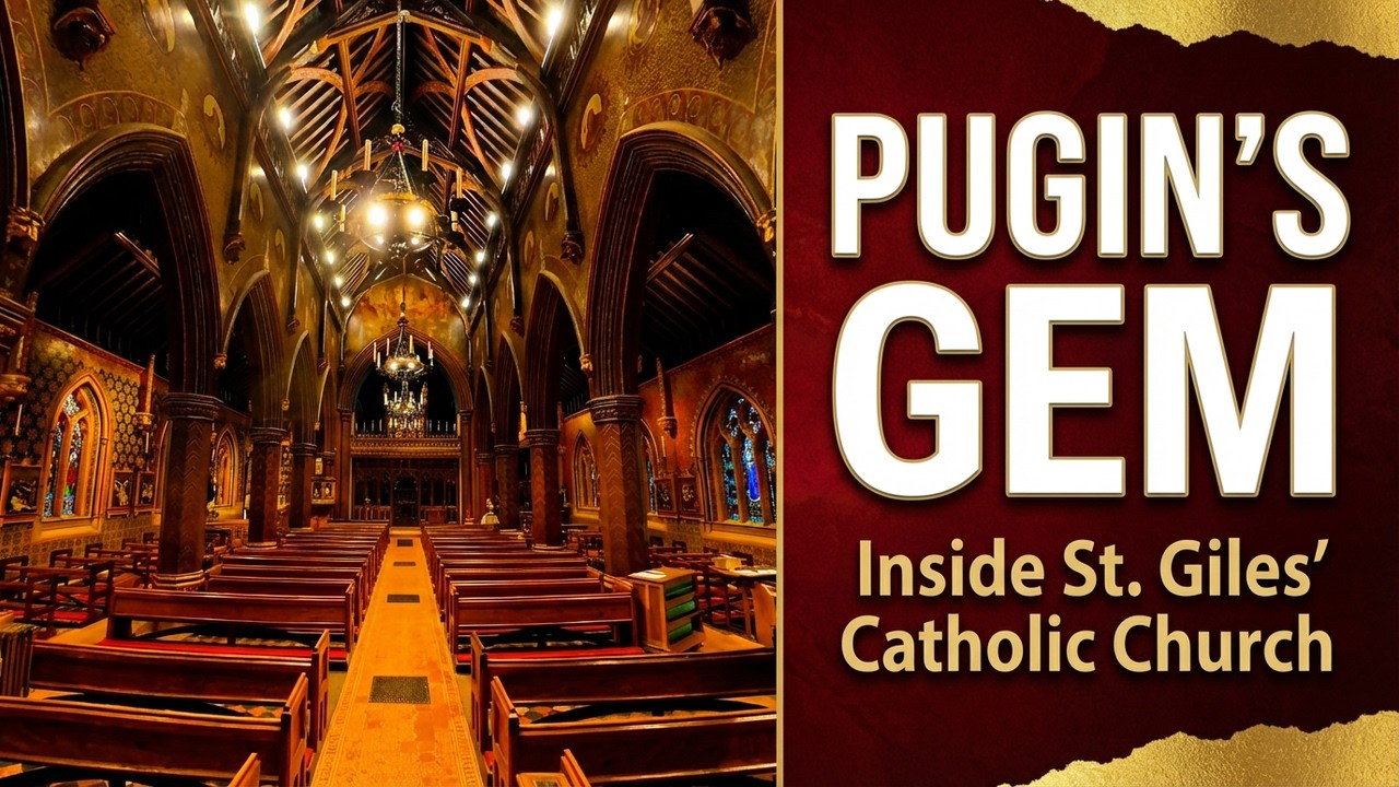 St. Giles’ Church, Cheadle – Inside Pugin’s Gem | Gothic Revival Masterpiece