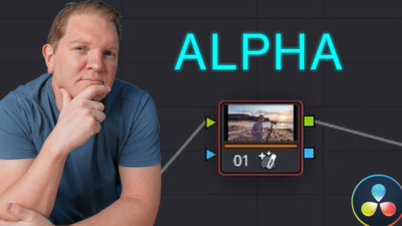 Resolve Color Grading Alpha and Transparency Tricks