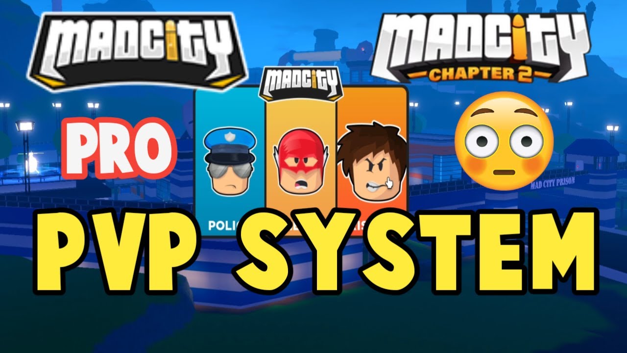 Mad City Chapter 2 New PvP System which one is better ( Roblox Mad City )