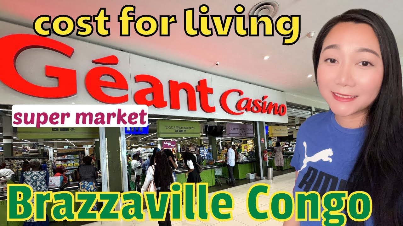 What do they have in Super market at Brazzaville Congo ? 🇨🇬 / Africa