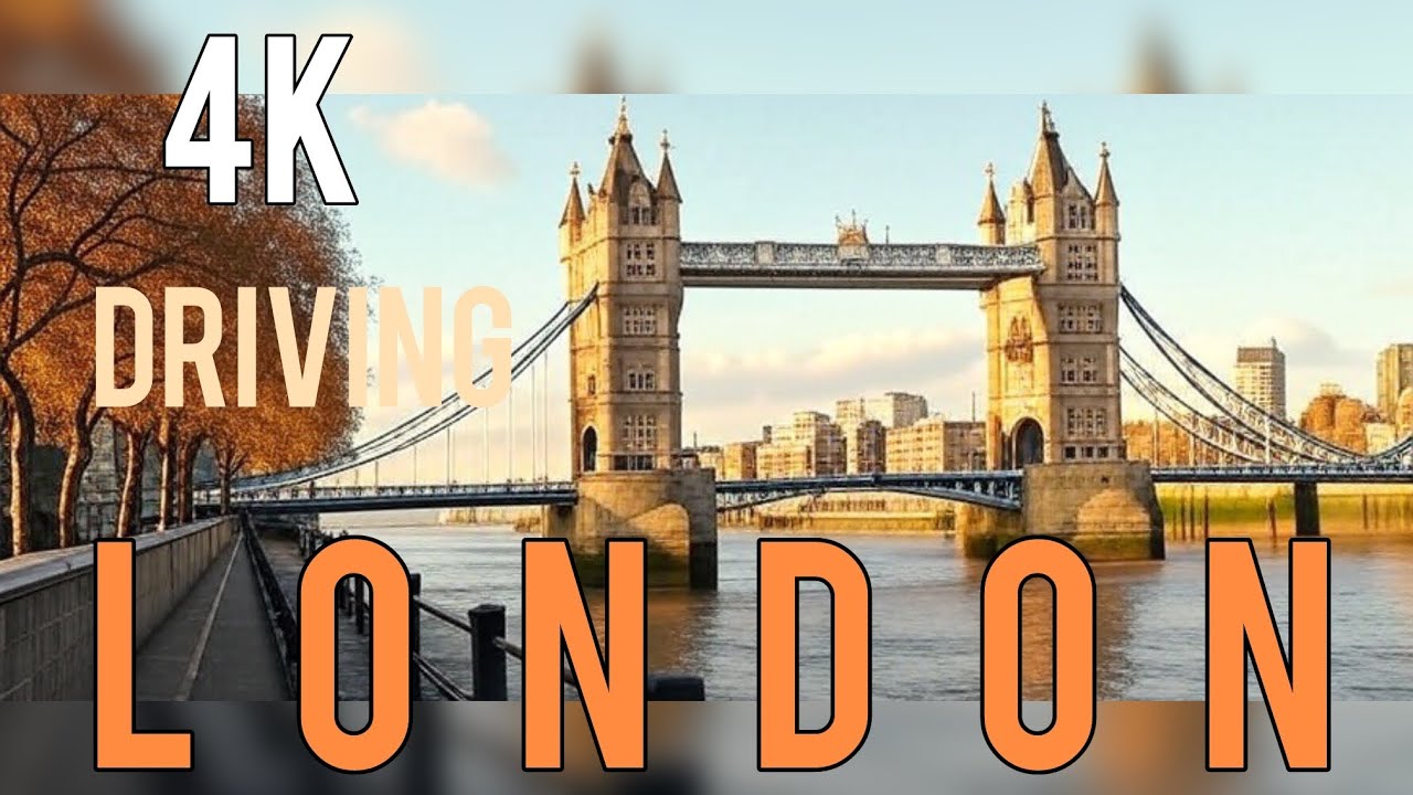 London City Drive | Exploring Central London Streets in 4K