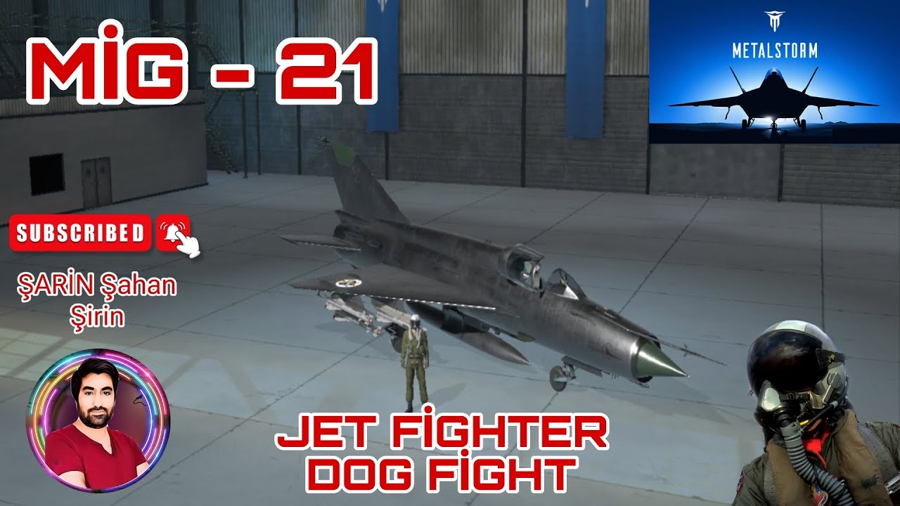 METALSTORM | MİG-21 İLE NEFES KESEN HAVA SAVAŞI #metalstorm #mobilgames #dogfight #mig21