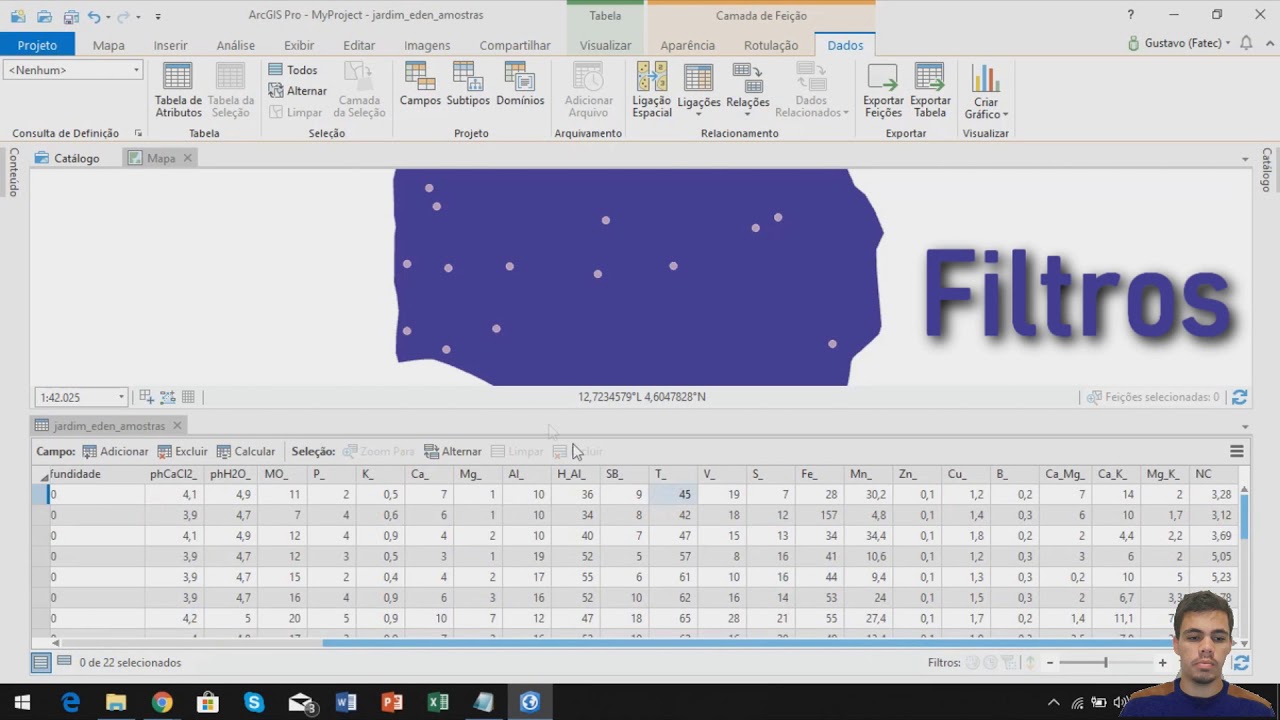 Cálculos com Atributos, Filtros e Seleção de Dados no ArcGIS Pro