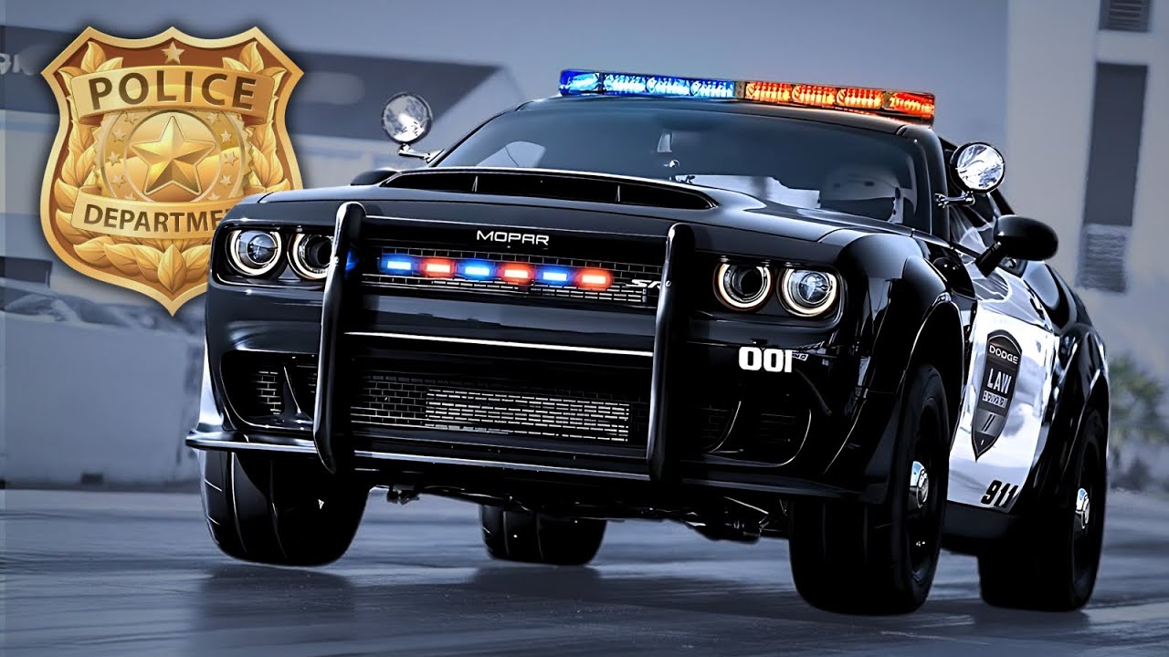 Muscle to Monster - The 10 Fastest American Police Cars Ever Built!