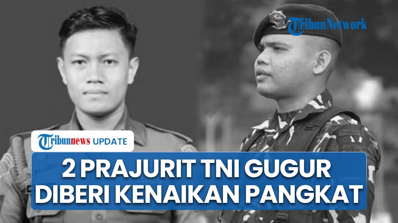 2 Prajurit Gugur saat HUT ke-80 TNI, Dapat Kenaikan Pangkat Luar Biasa dan Santunan Rp 350 Juta