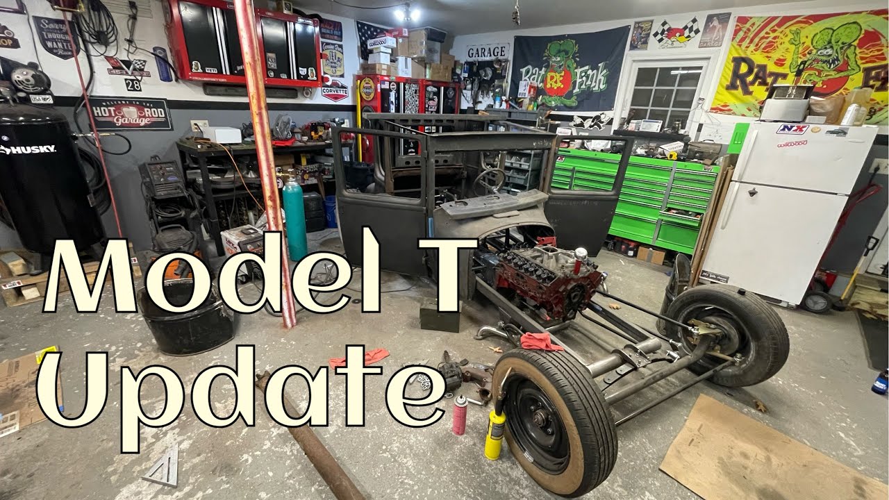 1927 Ford Model T rat rod build update.
