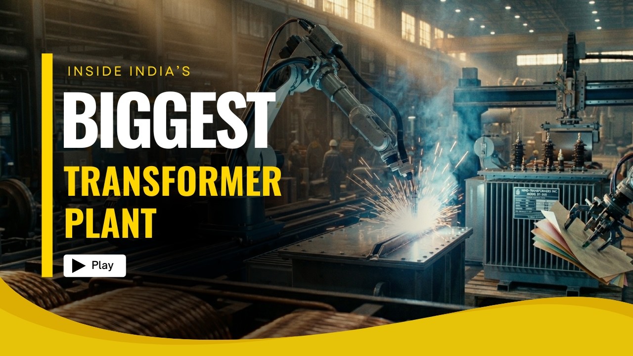 Inside India's Biggest Transformer Manufacturing Plant | Kanohar Electrical Limited
