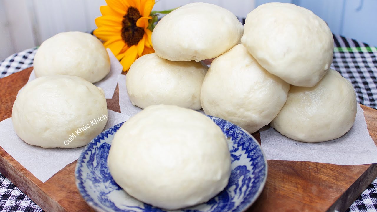 TỰ LÀM BÁNH BAO SỮA ĐƠN GIẢN BẰNG BỘT MÌ ĐA DỤNG - CKK