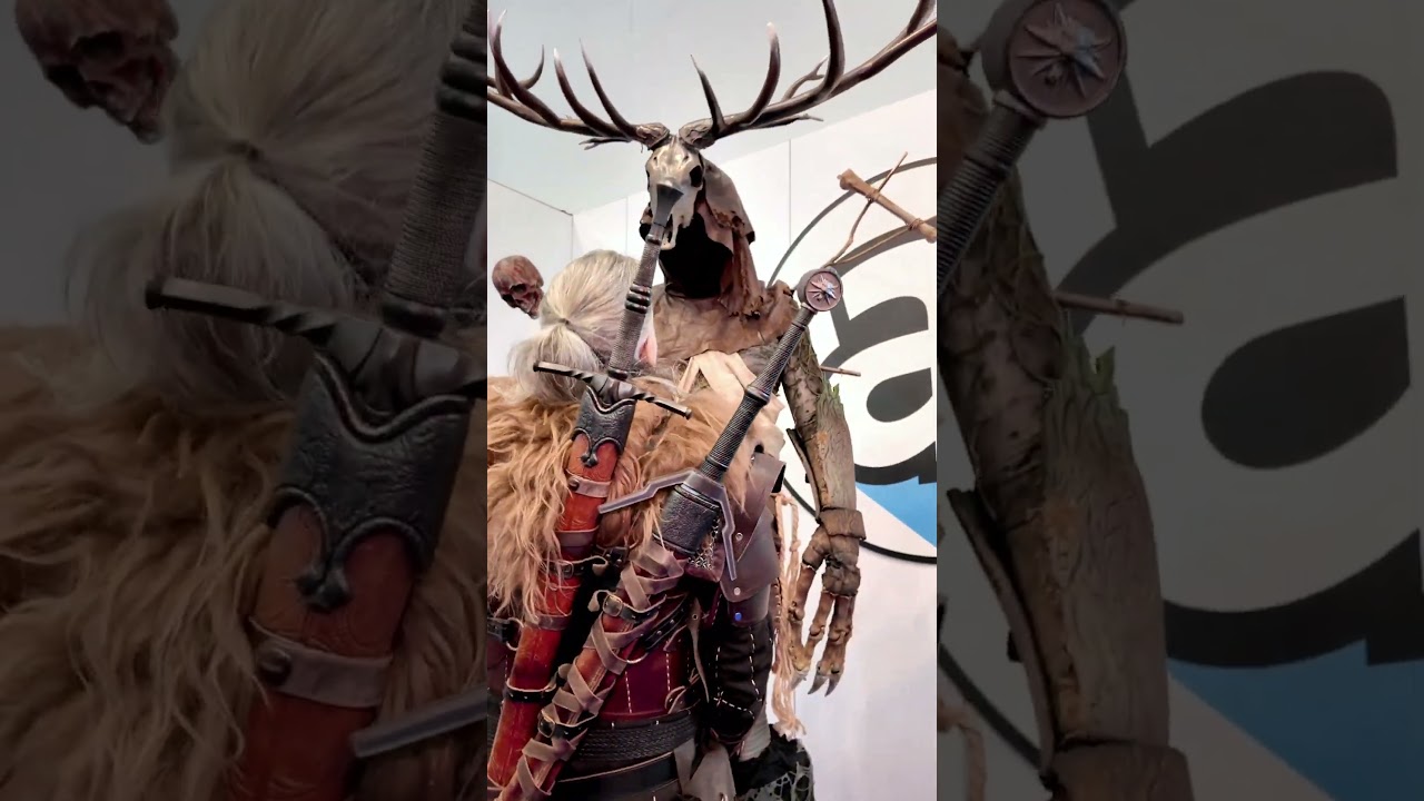 When You Mistake a Leshen for a Tree | Witcher Cosplay at SPIEL Essen #witcher3wildhunt