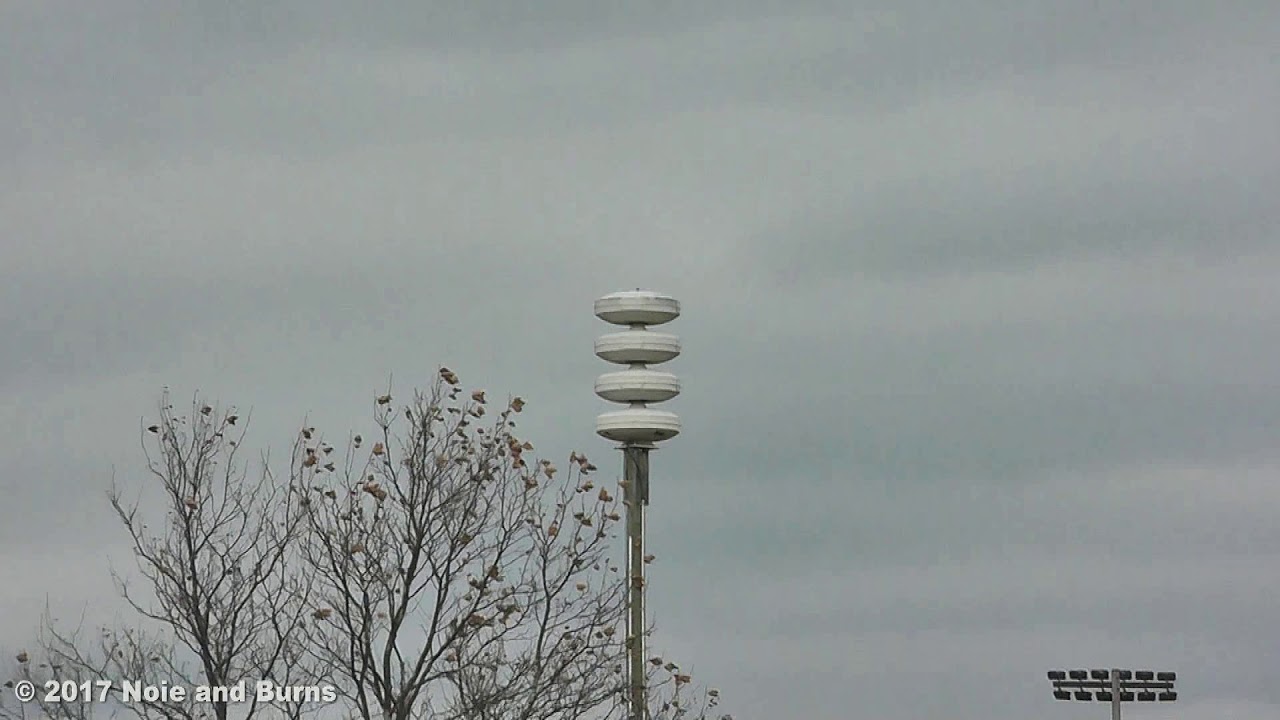 Bay City, MI Siren Test - Federal Signal MOD3012 and 2001-SRNB