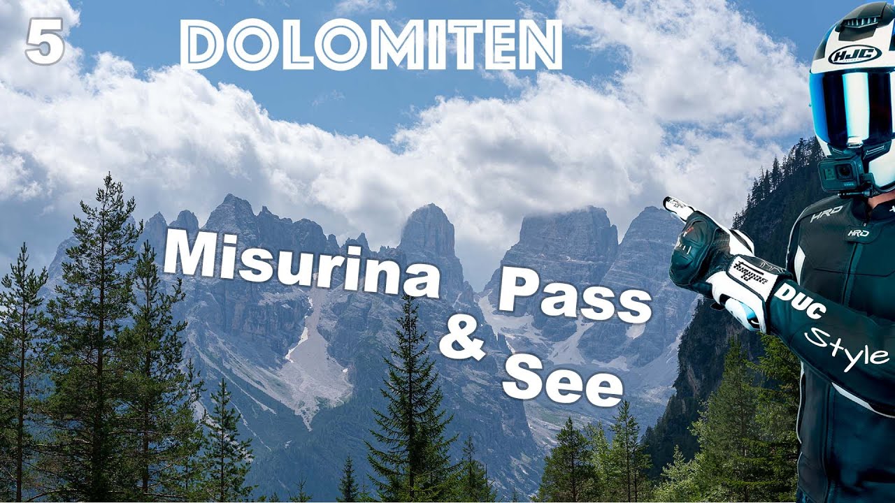 5 Dolomitentour ☞ ab zum  Misurina Pass ☞ See