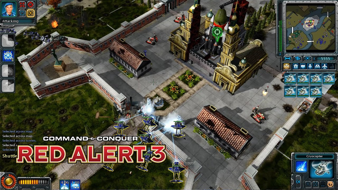 Red Alert 3 Allies Mission 9 (Hard) - High Efficiency with Soviet's Assistance