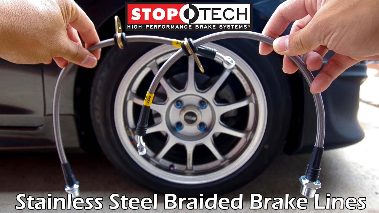 Installing Stainless Steel Braided Brake Lines on the Yaris