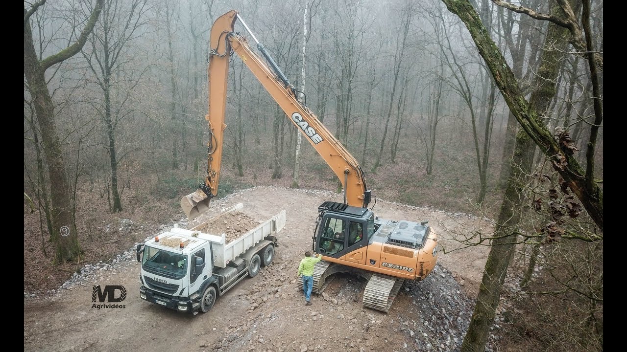 Case CX210 Long Reach & Kobelco Sk260 | Forêts et Paysages Beaufort