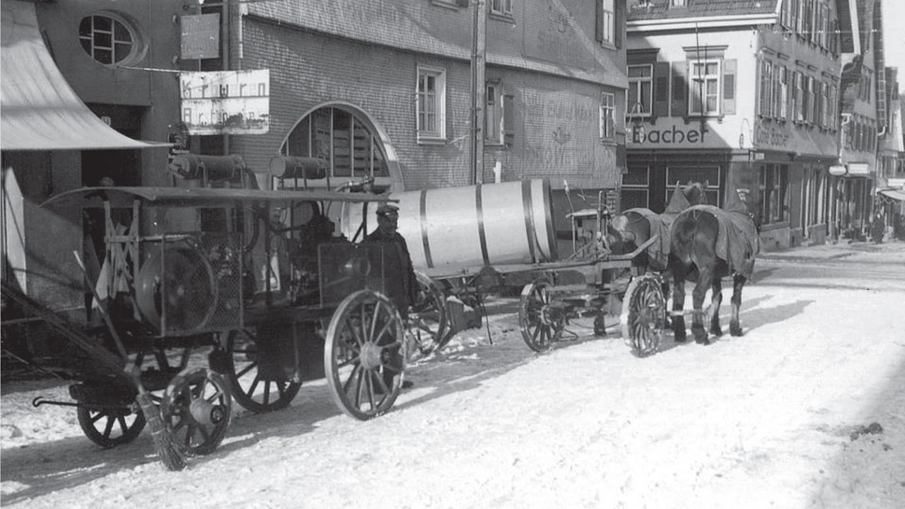 Winter in Freudenstadt - damals